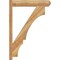Ekena Millwork Balboa Craftsman Rough Sawn Outlooker, Western Red Cedar, 6"W x 28"D x 40"H OUT06X28X40BOA04RWR - alternate 3